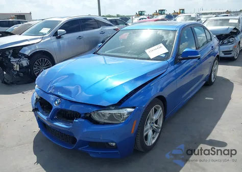 2016 BMW 328I z USA, uszkodzony, nr VIN WBA8E9G51GNT82995